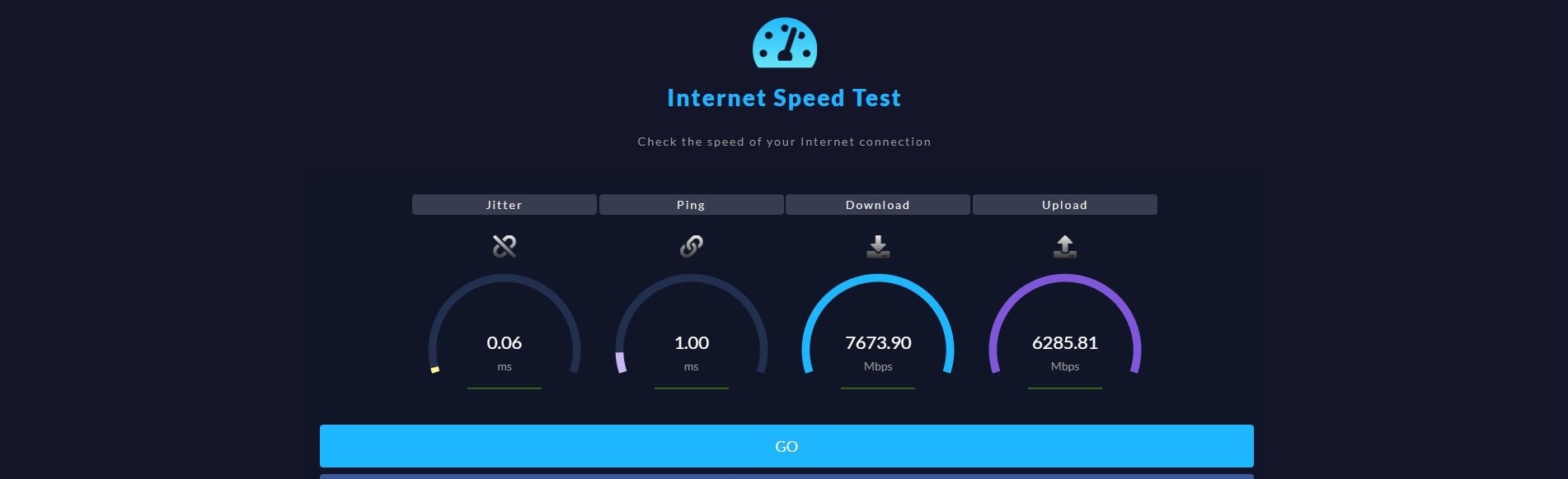 Quick and Easy Internet Speed Test